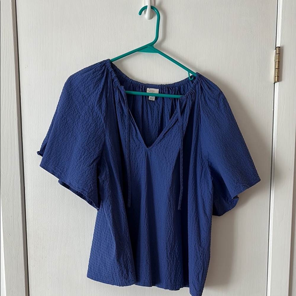 A New Day Blue Top